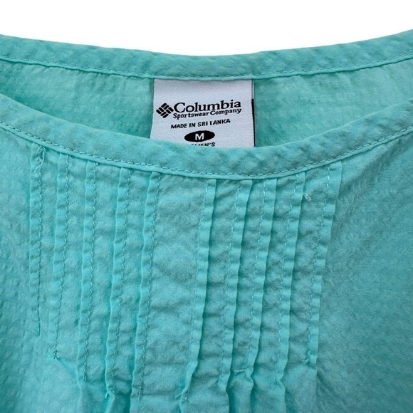 Columbia Ice Blue Lightweight Tank Sleeveless Shirt, Medium - Picture 4 of 7